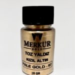 Metalik Toz Yaldız - Kızıl Altın (Pale Gold) 07